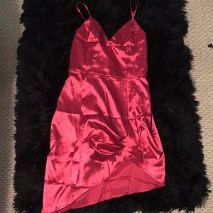 Silk cocktail dress